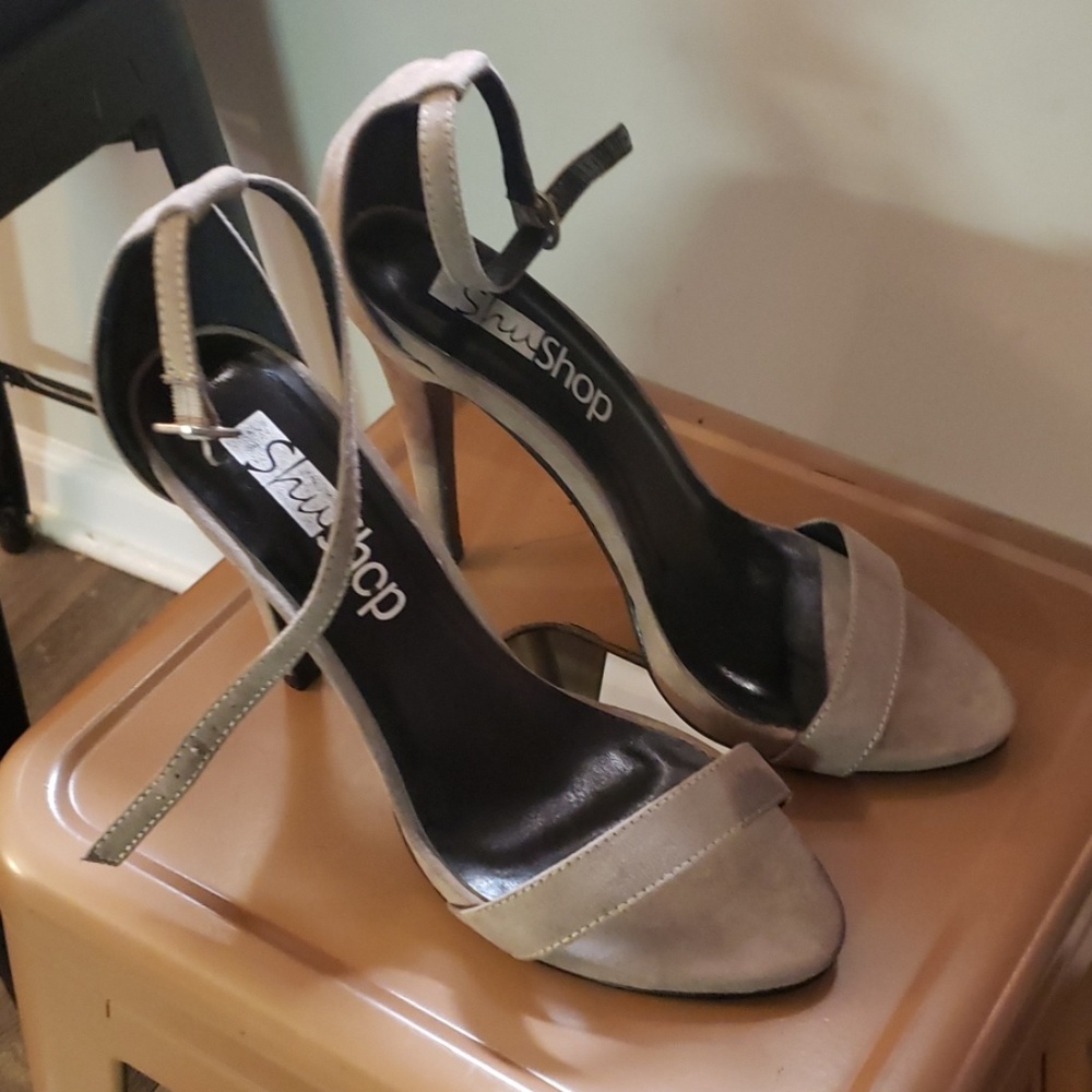 Beige sandals